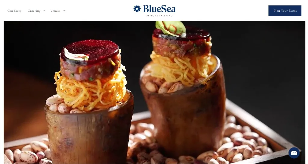 Blue Sea website preview
